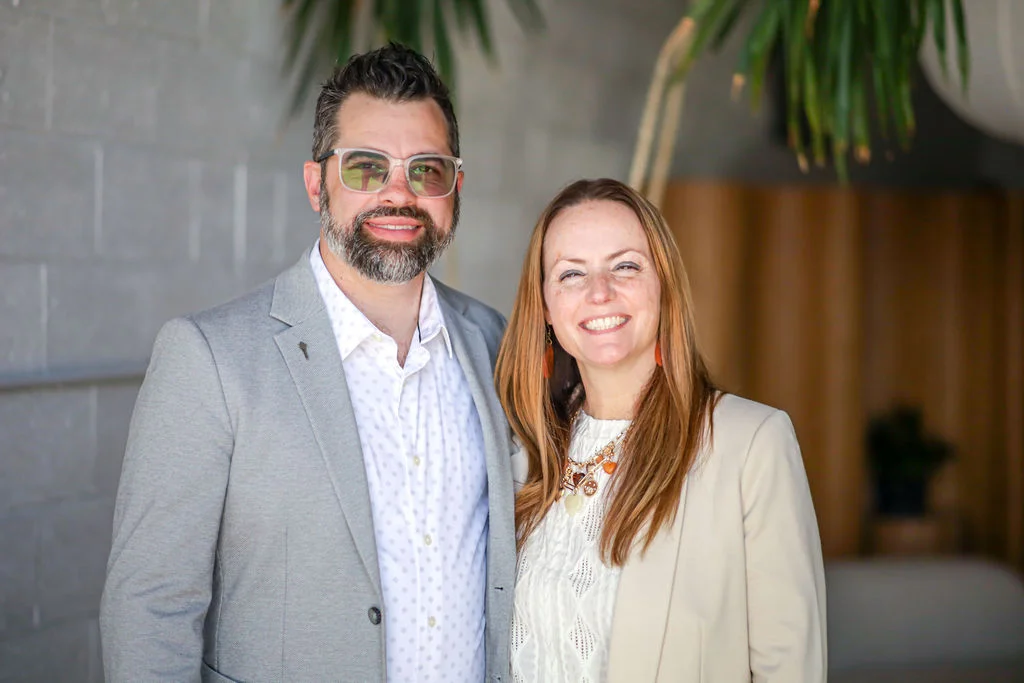 Drew S. and Pauli Miller, founders of At Peace Realty